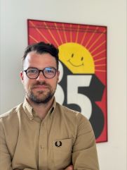 Porträt von Jerome Schmitz, IG Metall Aachen
